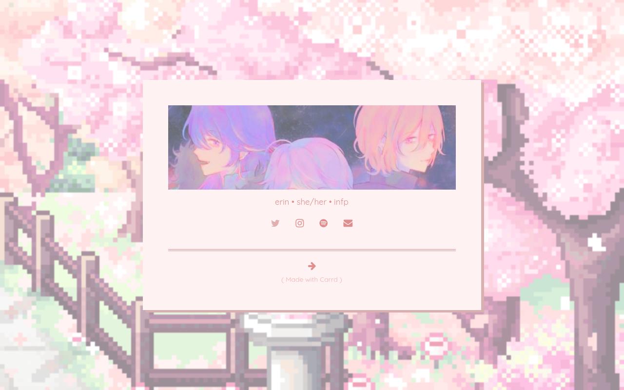Carrd profile picture for @streets